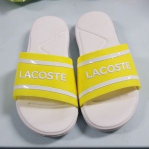kids lacoste sliders